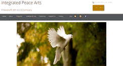 Desktop Screenshot of integrated-peace-arts.org